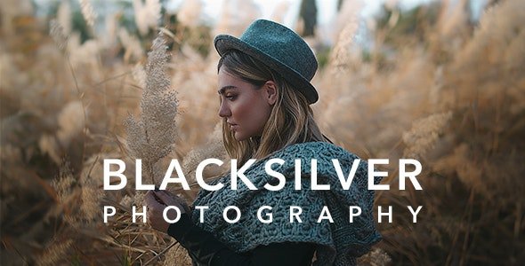 Blacksilver v841 Tema de fotografia para WordPress Codigo